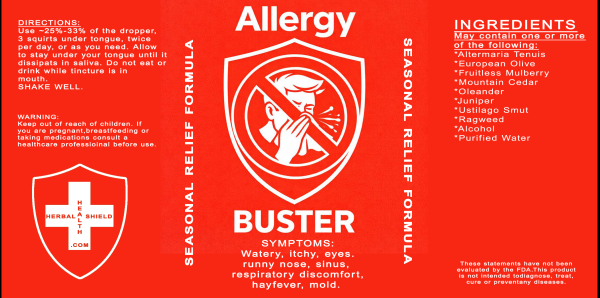 Allergy Buster Tincture